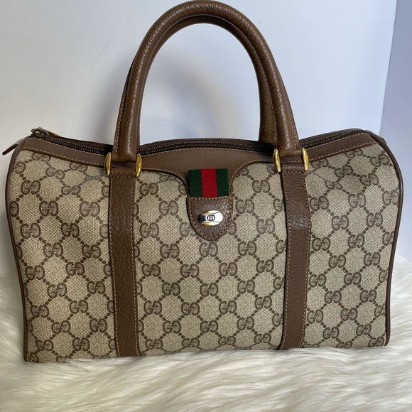 SOLD ON IG.  GUCCI BOSTON BAG - Picture 1 of 16